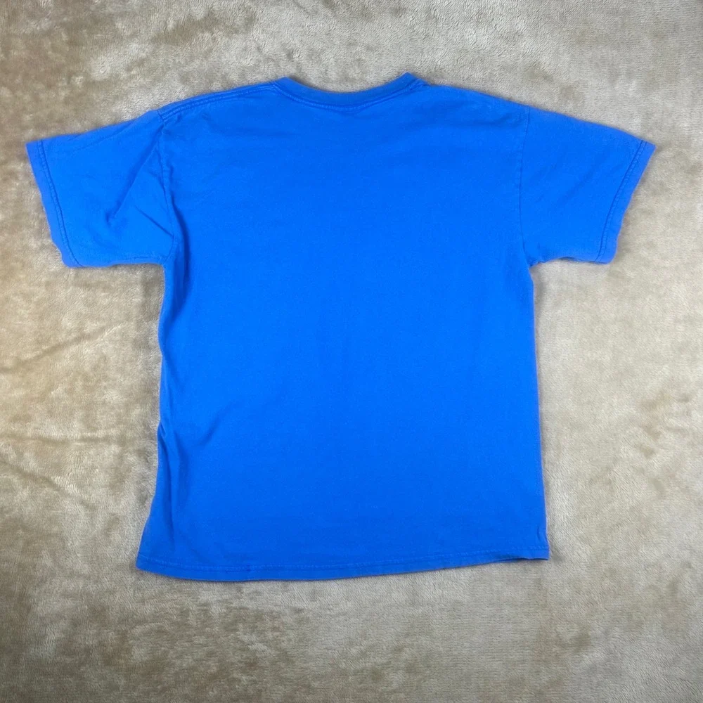 Steve & Barrys Buffalo University Sportswear Blue‎ Graphic T-Shirt Mens L Cotton